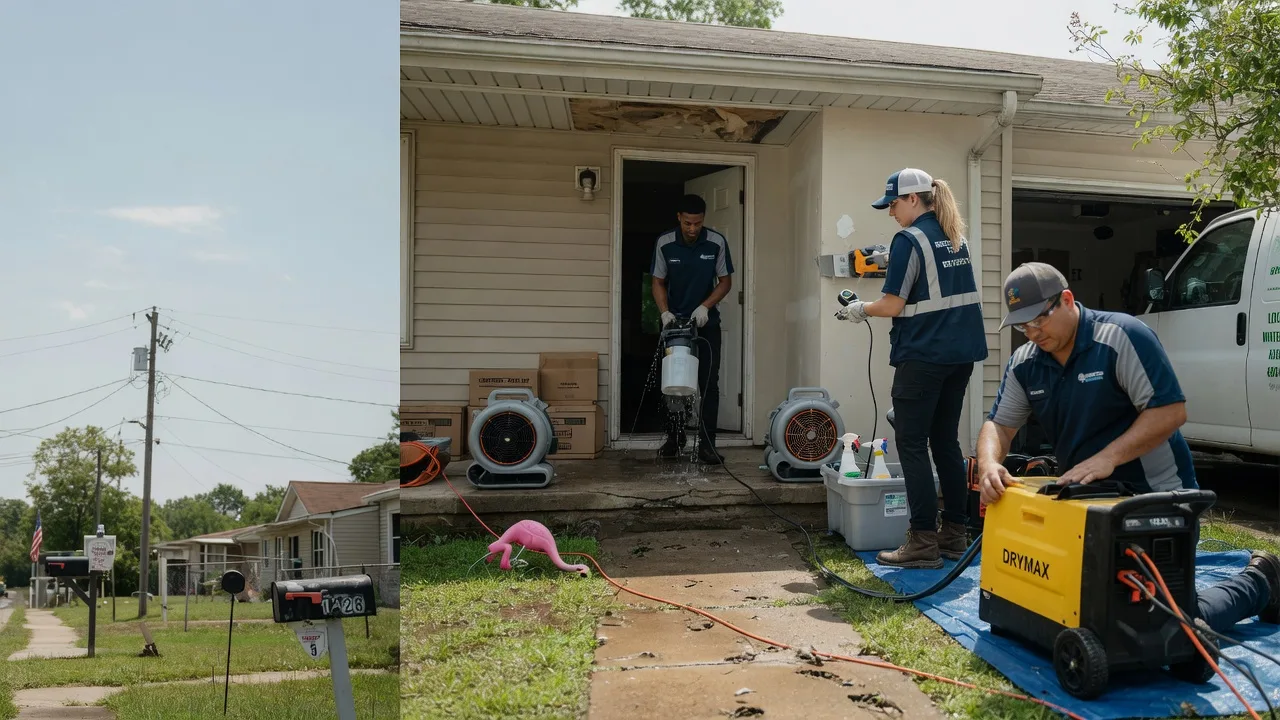 Storm Damage Water Removal in Mechanicsville, VA near me